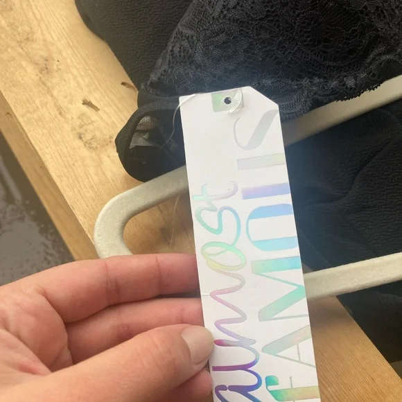 Forever 21 Black Lace Top Jumpsuit - Picture 6 of 6